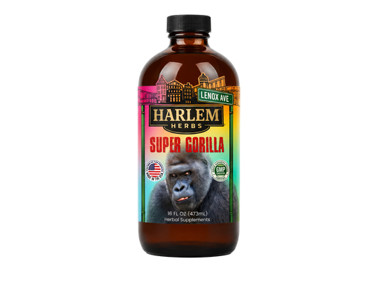 Harlem Herbs Super Gorilla — 20+ Herbs, Roots & Botanicals for Men’s Energy, Drive & Peak Vitality