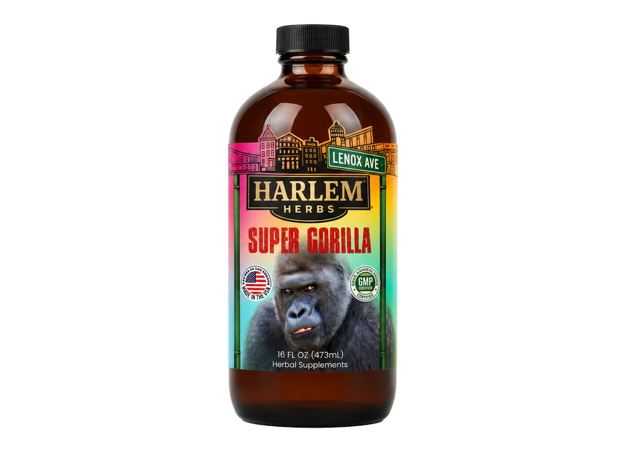 Harlem Herbs Super Gorilla — 20+ Herbs, Roots & Botanicals for Men’s Energy, Drive & Peak Vitality