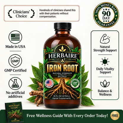 Herbie Iron Root. — 20+ Herbs, Roots & Botanicals for Men’s Energy, Drive & Peak Vitality (Copy)